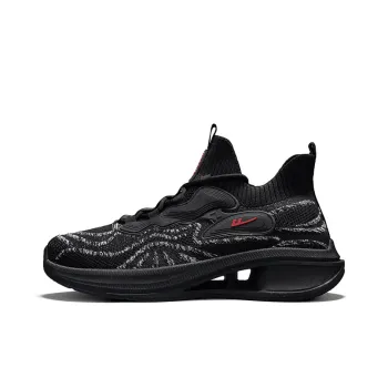WARRIOR Running Shoes Men Low Top Red