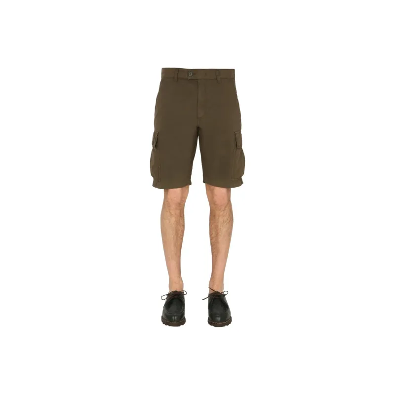 ASPESI Cargo Bermuda Shorts-0