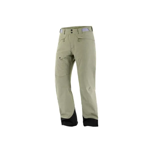 SALOMON Untracked Ski Pants Ski Pants Men's Army Green