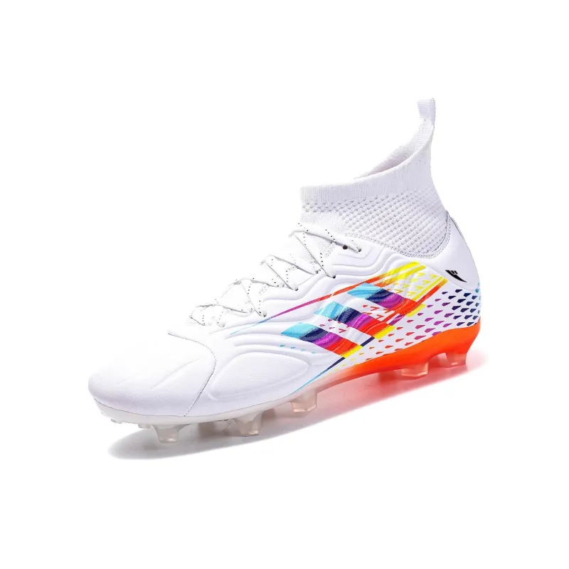 Kuding AG Short Rubber Studs FG Long Rubber Studs Artificial Ground, Natural Ground Coverage Soccer Shoes Unisex-1