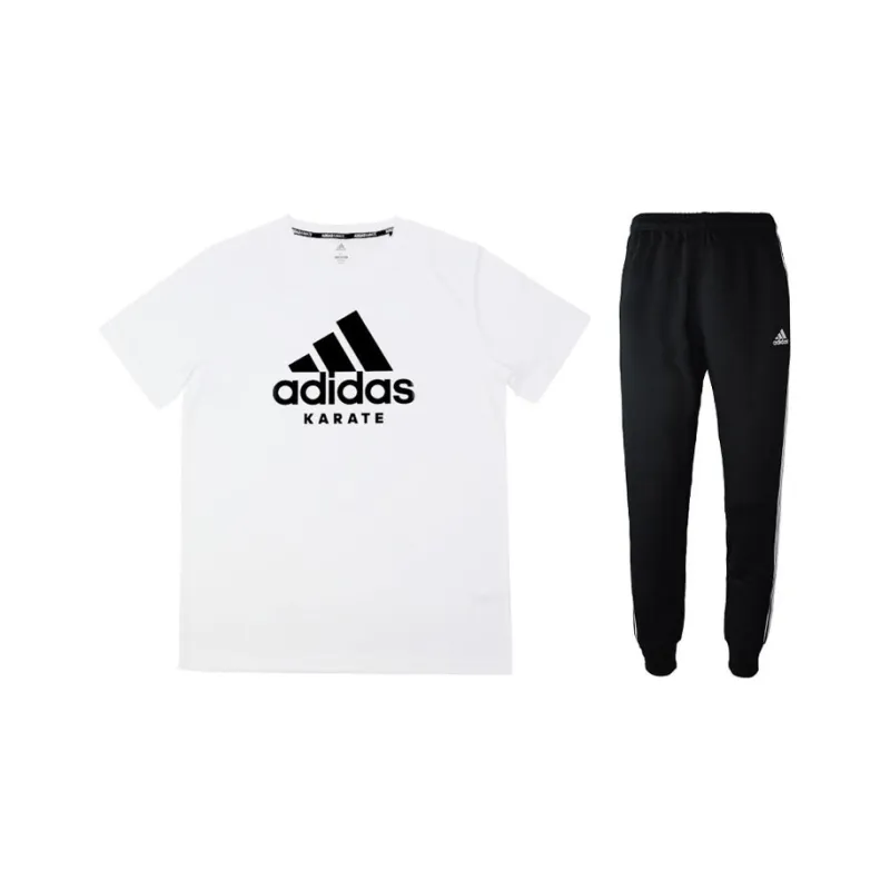 Adidas Casual Sportswear Men White+Black-0