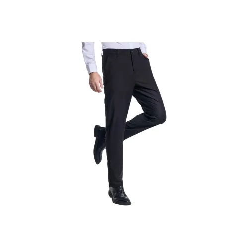 Red Bean Casual Pants Men's Navy Blue
