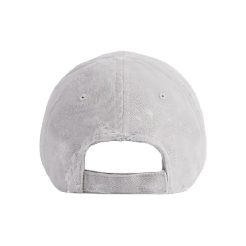 Balenciaga Cotton, Twill, Polyester Baseball Caps Men's White-1