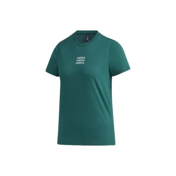 Adidas Neo Regular T Shirt Women's Forest Green