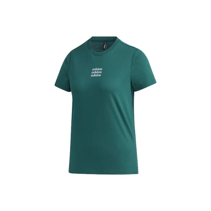 Adidas Neo Regular T Shirt Women's Forest Green-0