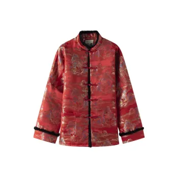 XUANSHENG Puffer Jacket Men's Red