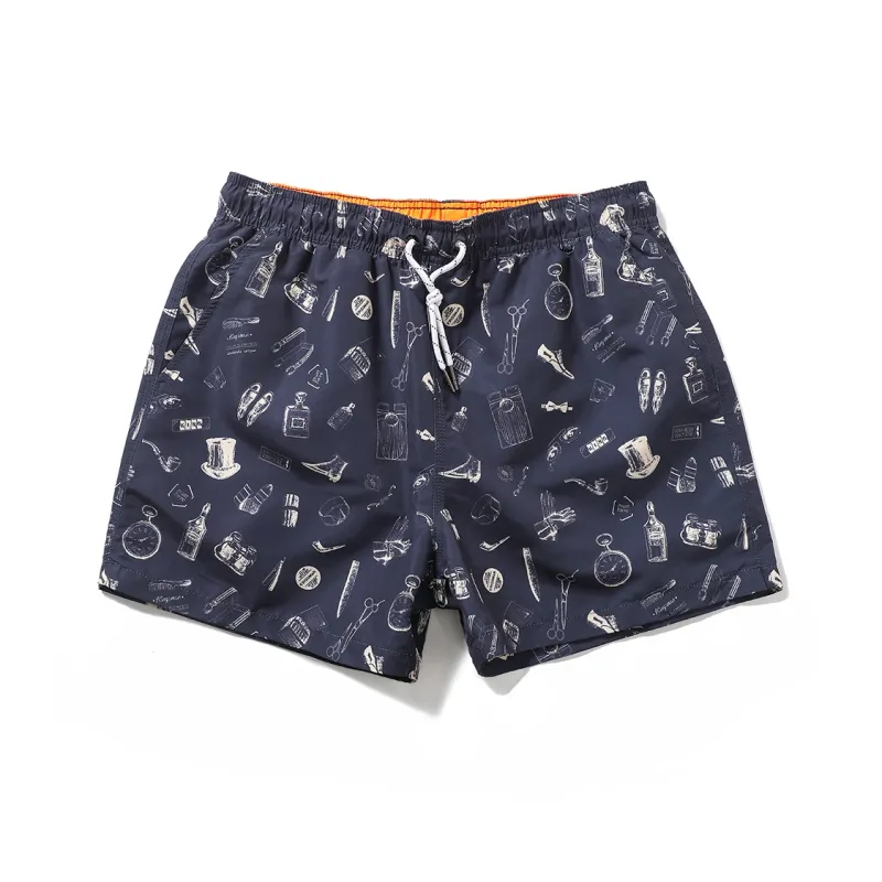 GAILANG Beach Shorts Men's Dark Blue-0