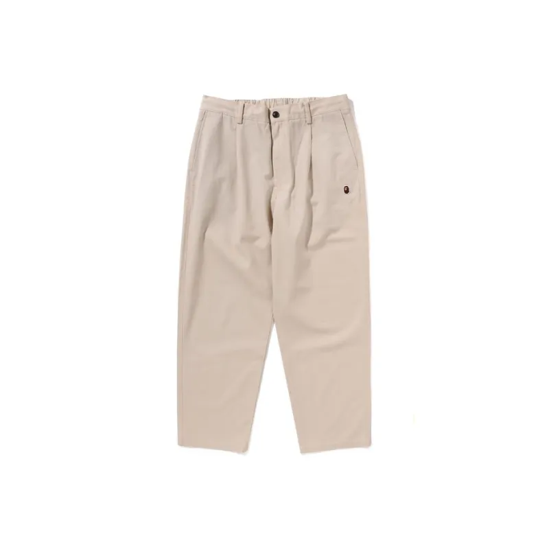 A BATHING APE Embroidered Simple Solid Color Casual Pants Men's-4