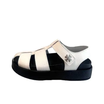 TORY BURCH Kira Roman Sandals Women's White