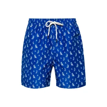 Polo Ralph Lauren Graphic Printed Drawstring Swim Shorts