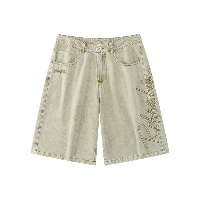 Coca Cola Denim Shorts Unisex-5