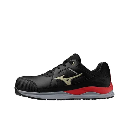 Mizuno Anti Slip Wear Resistant Low Top Casual Shoes Men's Black