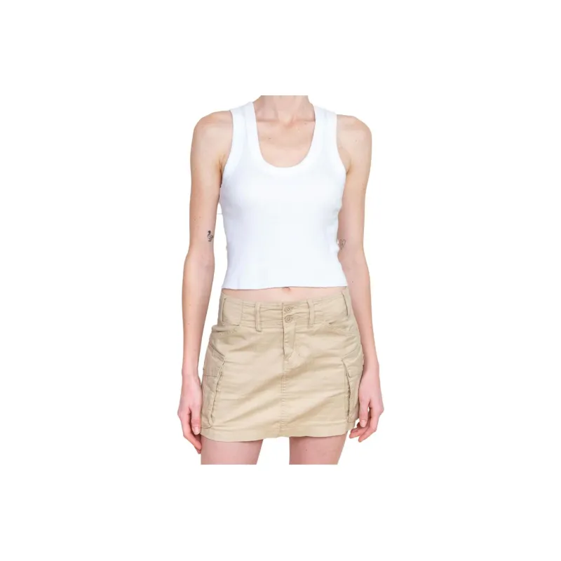 Brandy Melville Tank Tops Women's White-0