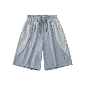 Crying Center Casual Shorts Unisex Heather Gray
