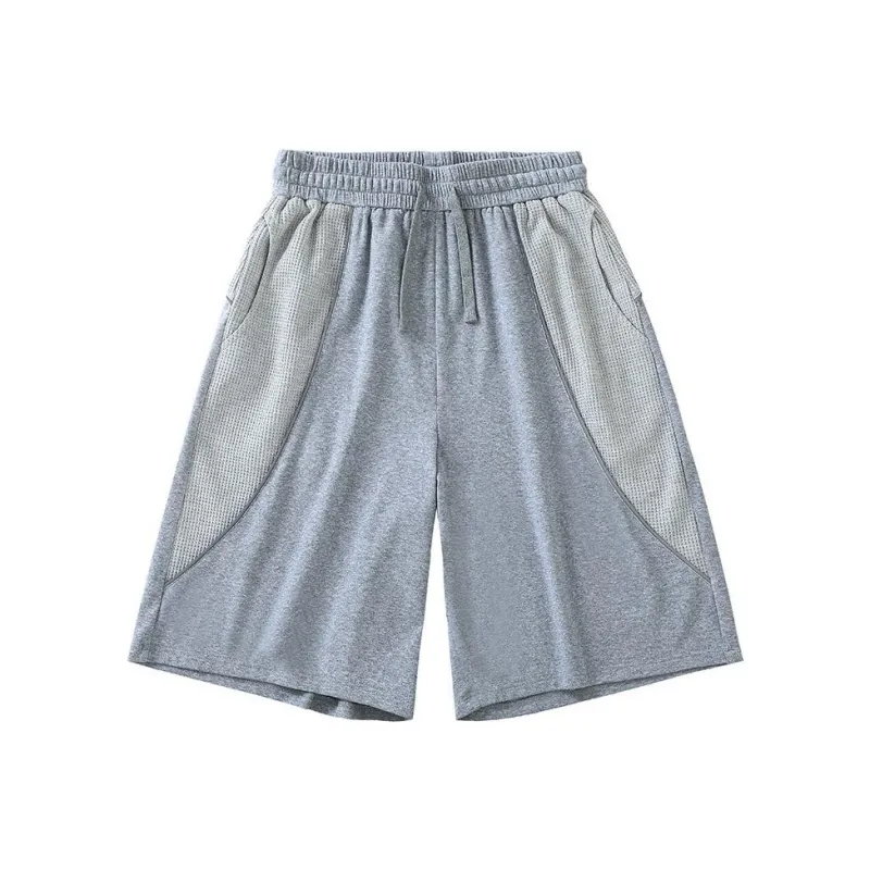 Crying Center Casual Shorts Unisex Heather Gray-0