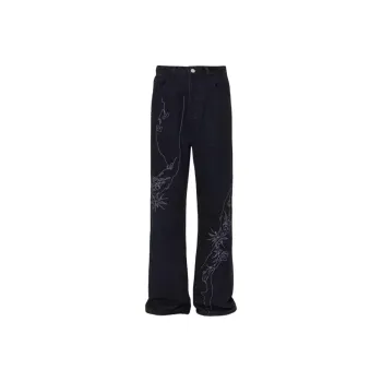 TESTUNG Jeans Unisex Black