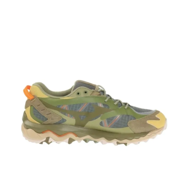 Mizuno Wave Mujin TL Wear resistant And Waterproof Low Top Casual Shoes Unisex Green-1