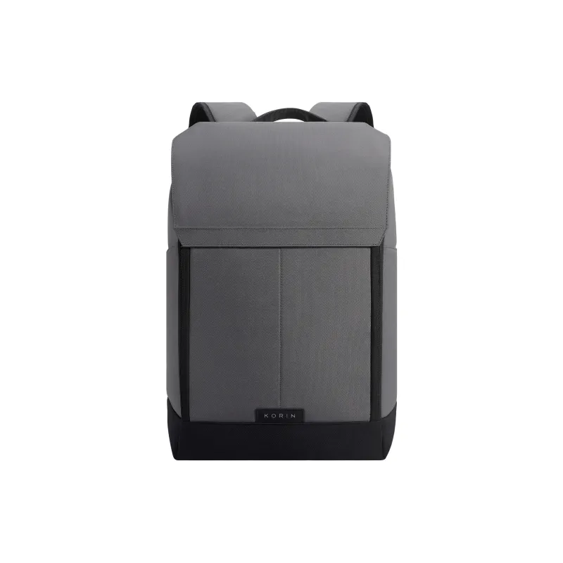 KORIN Polyester Backpack Regular Men's Light Gray-0