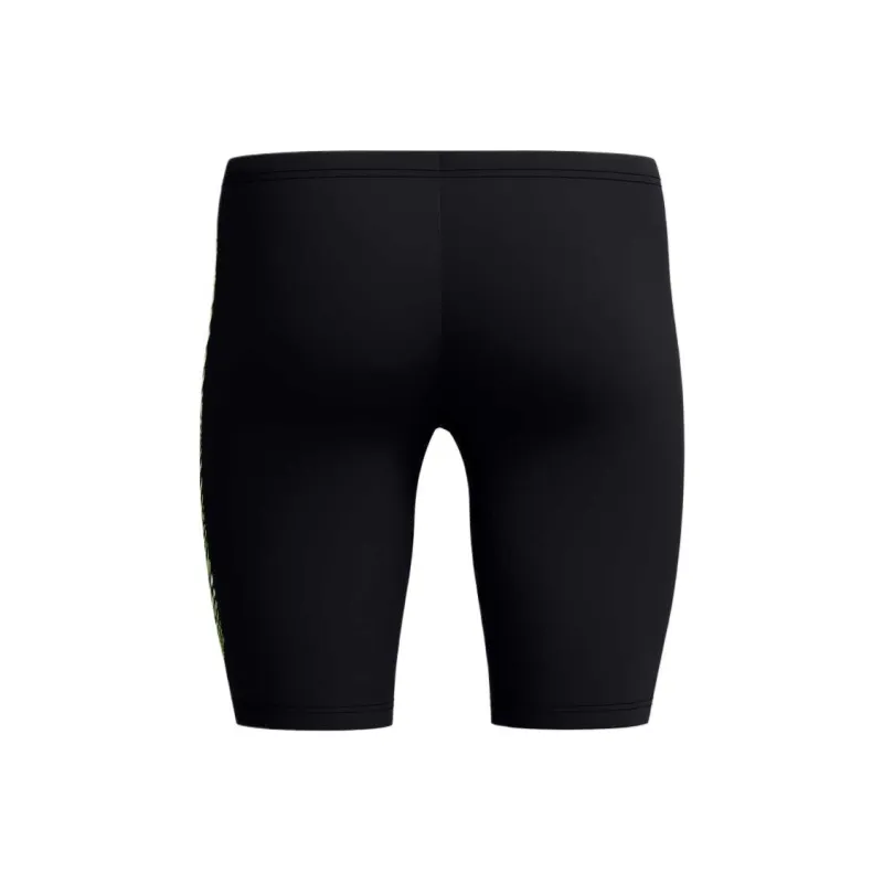 Speedo Swimming Shorts Men's Black Yellow-1