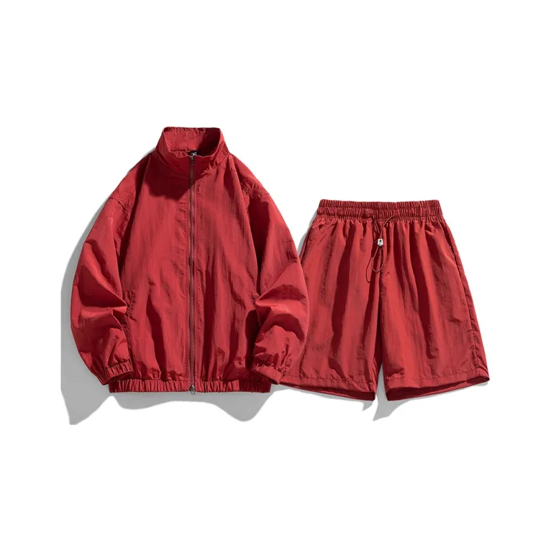 GOOSELIAR Coat, Shorts, Pants Three Piece Set Unisex-65
