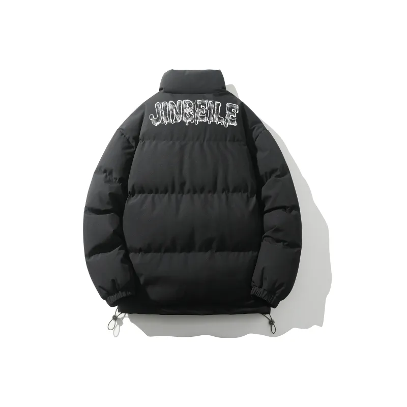 JINBEILE Puffer Jacket Unisex Dark Blue-8