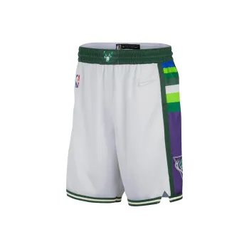 Nike Nba Milwaukee Bucks Swingman City Edition Dri fit Shorts Shorts
