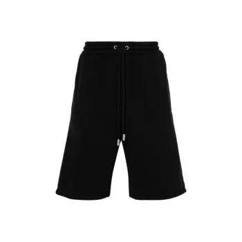 OFF WHITE Logo Embroidered Drawstring Shorts