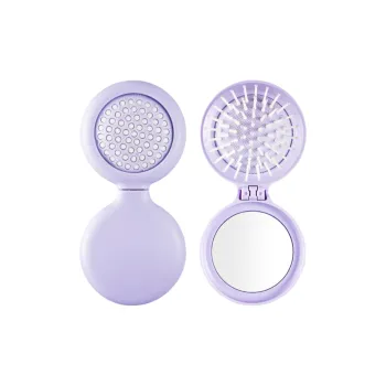 Gentle Welcome Cute Foldable Round Air Cushion Comb Massage