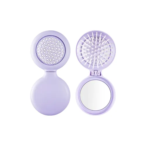 Gentle Welcome Cute Foldable Round Air Cushion Comb Massage