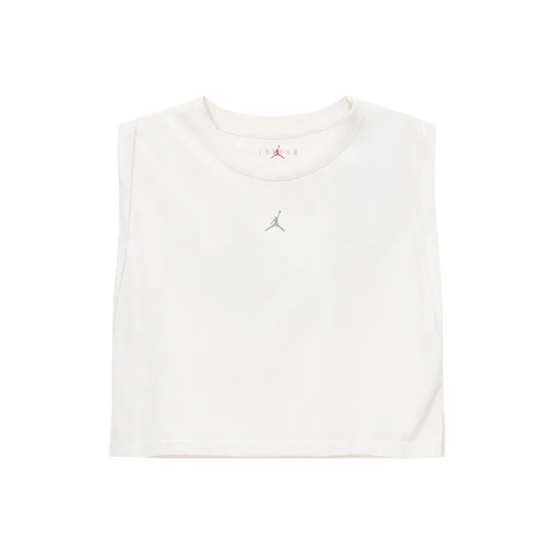 Jordan Tank Tops Women's Phantom Gray White-0