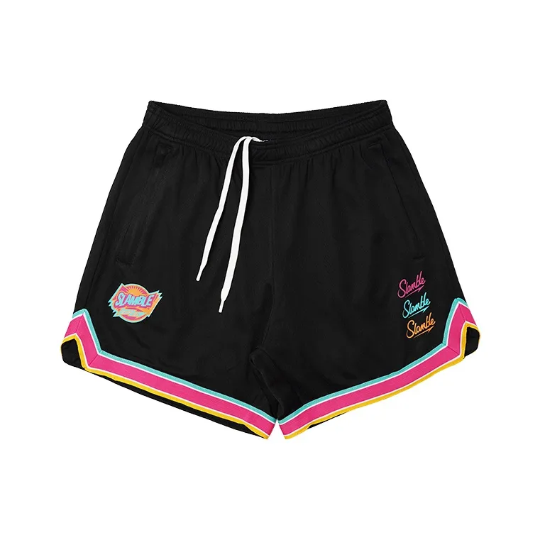 Slamble Basketball Shorts Unisex-4