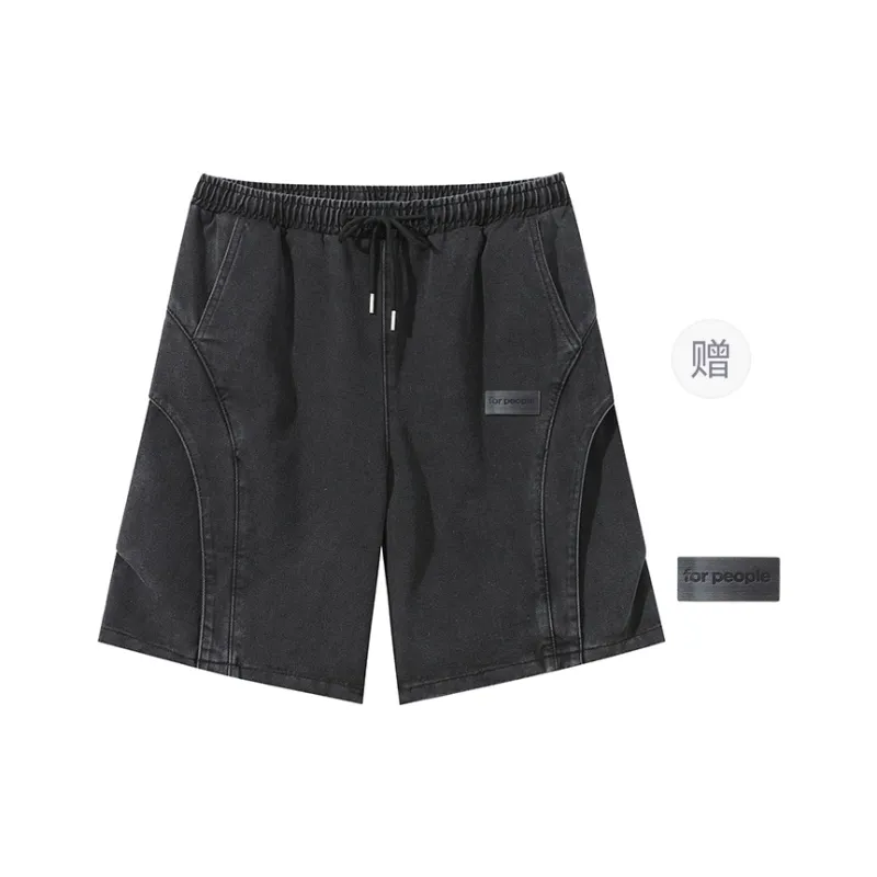 FAX FOR FMACM Denim Shorts Unisex-0
