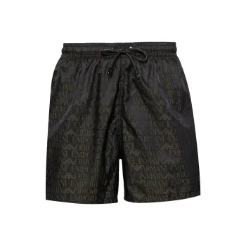 EMPORIO ARMANI Swimming Shorts Men's Black