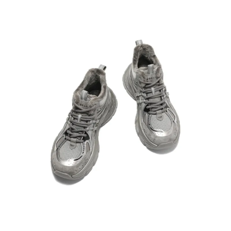 BELLE Anti-Slip And Wear-Resistant Lightweight Low-Top Chunky Sneakers Men's-1