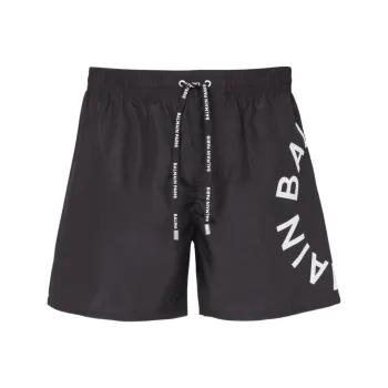 BALMAIN Logo jacquard Swim Shorts