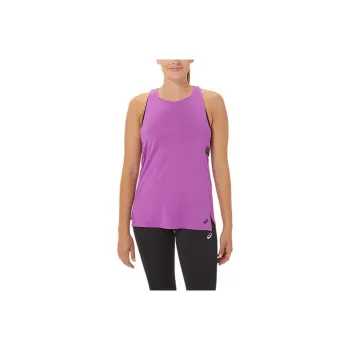 Asics Tank Tops Women's Blue Floral