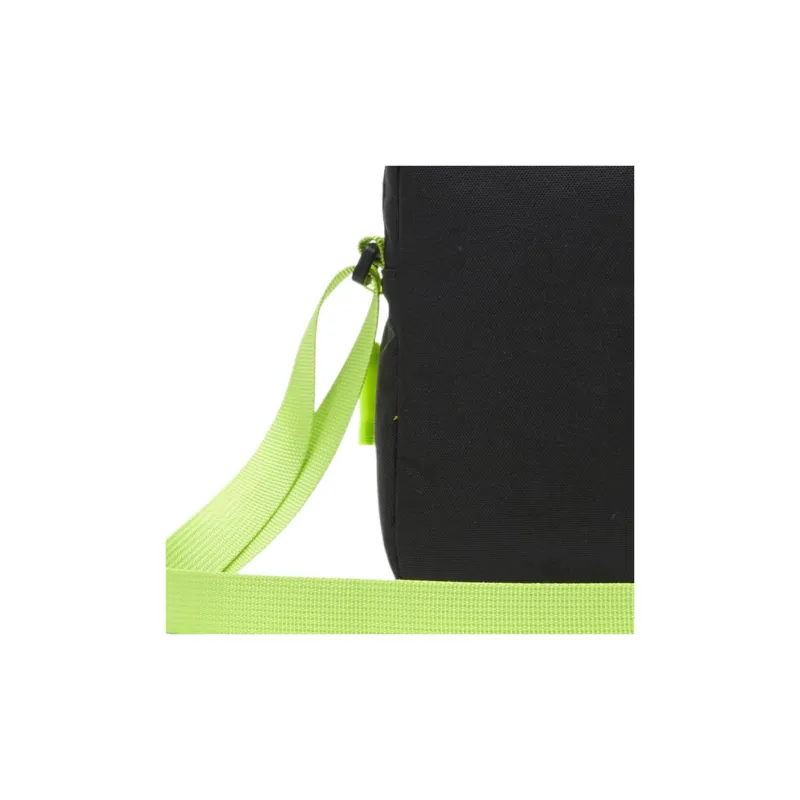 THE NORTH FACE Recycled Polyester Shoulder Bag, Crossbody Bag Mini Unisex Black Green-4