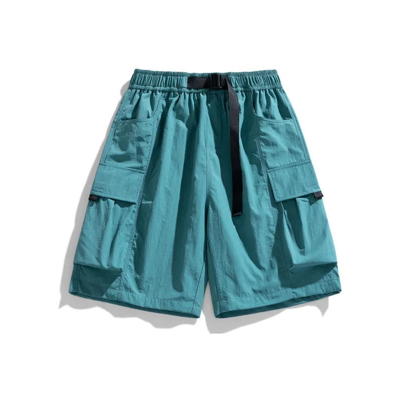 PUCCA Casual Shorts Unisex Apricot-30
