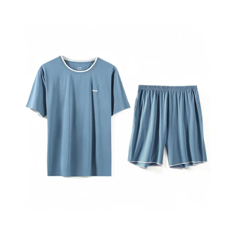 H YXIANG Men Pajama Sets-4