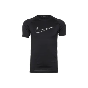 Nike Pro Dri FIT Men's Tight Fit Short Sleeve Top Black