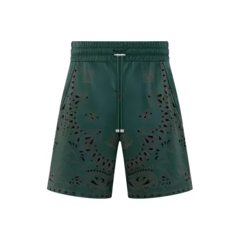 AMIRI Leather Bandana Short