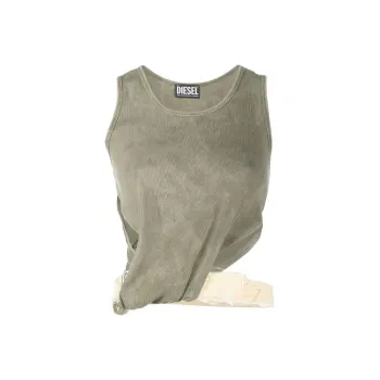 DIESEL Tank Tops Women's Khaki