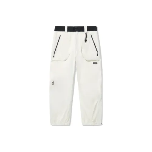 LiNing Ski Pants Unisex Ecru Black