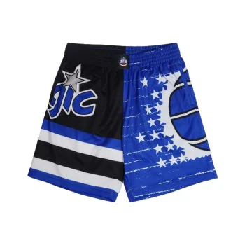 Mitchell & Ness Basketball Shorts Unisex Blue Black