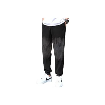 RAP PANDA Casual Pants Unisex Black