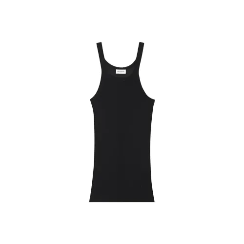 SAINT LAURENT SS23 Tank Top Women's Black