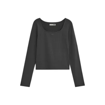 OIOICOLLECTION T Shirt Women's Dark Gray