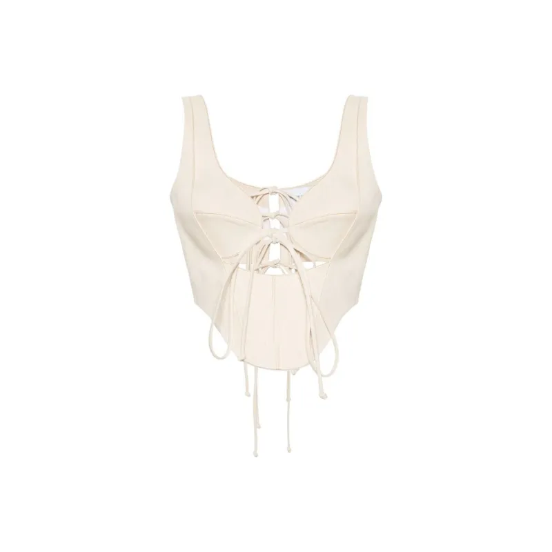 Aleksandre Akhalkatsishvili Cut-out Corset Blouse-0