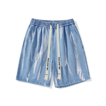 RICE NINE TEN Denim Shorts Unisex