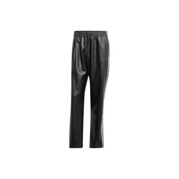 adidas originals Faux Leather Adicolor 3 Stripes Firebird Track Suit Pants